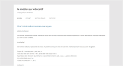 Desktop Screenshot of lemediateureducatif.net